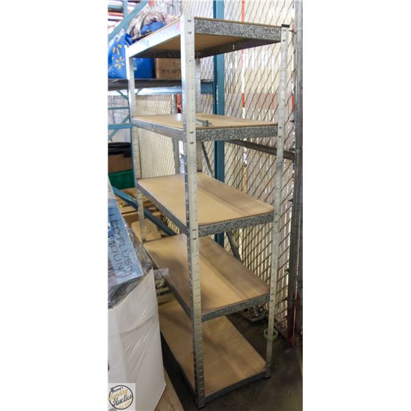 ALUMINUM STORAGE SHELF
