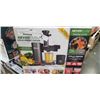 Image 2 : NINJA NEVER CLOG COLD PRESS JUICER - TESTED WORKING, RETAIL $189