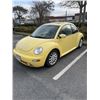 Image 1 : 2004 VOLKSWAGEN BEETLE, 151,XXX MILES, YELLOW, 2L GAS ENGINE, AUTOMATIC, 2 KEYS AND FOB, RUNNING AND