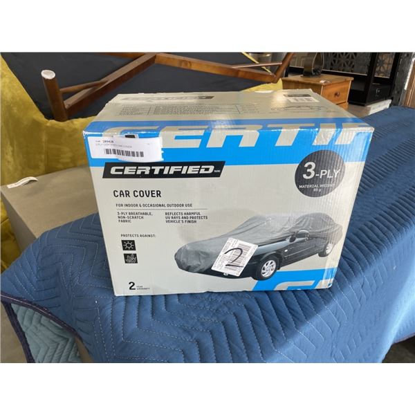 3-PLY CERTIFIED CAR COVER