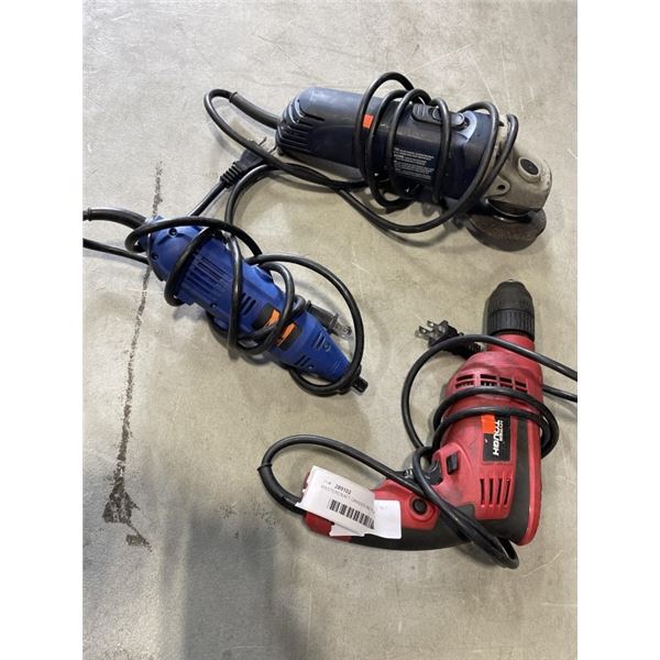 MASTERCRAFT GRINDER AND ROTARY TOOL, ELECTRIC DRILL