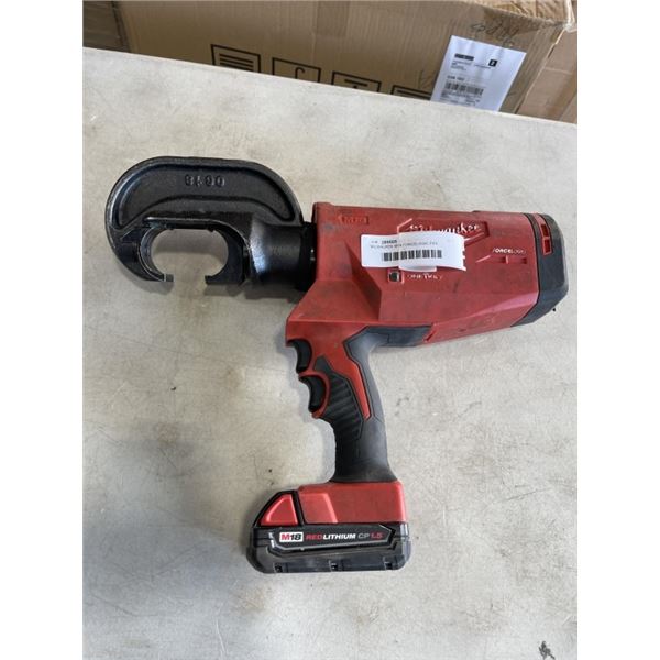 MILWAUKEE M18 FORCELOGIC PIPE CRIMPER - WORKING W/ BATTERY