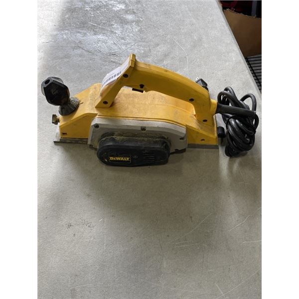 DEWALT ELECTRIC PLANER