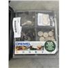 Image 3 : 3 DREMEL TOOLS AND ASSORTED DREMEL BITS, ONE IS CASED 4300 MODEL