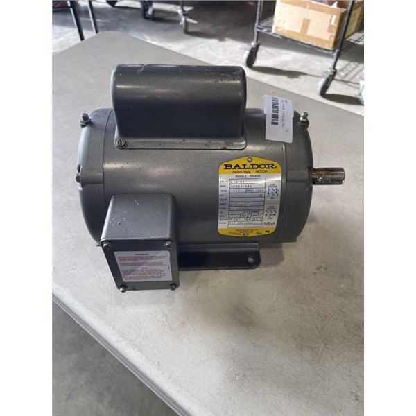 BALDOR SINGLE PHASE 1 HP ELECTRIC MOTOR