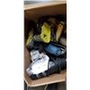 Image 3 : LOT OF VARIOUS POWER TOOLS ANGLE GRINDERS SANDERS AND SKILLSAW