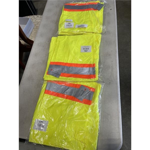 3 NEW XXL SAFETY COVERALLS