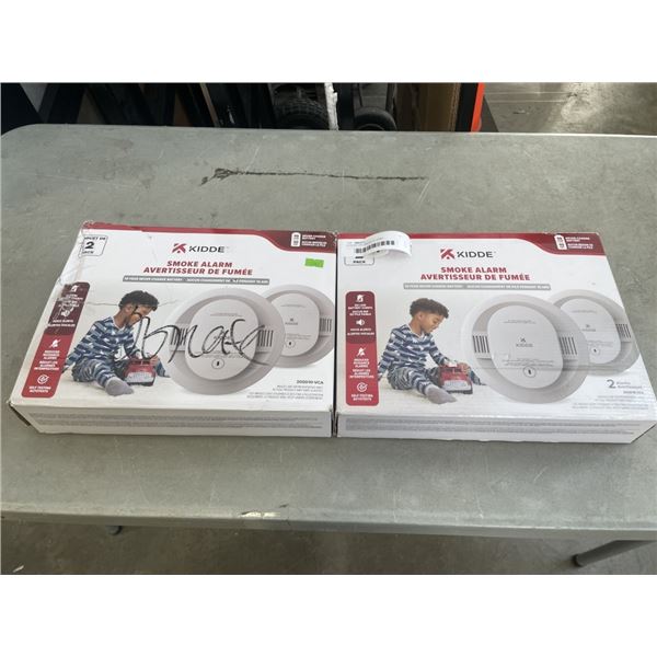 2 KIDDE 2PK SMOKE ALARMS
