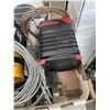 Image 6 : 2 TRAYS OF TOOLS, FAN, CABLES, ETC