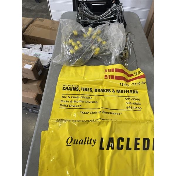 2 SETS OF TIRE CHAINS