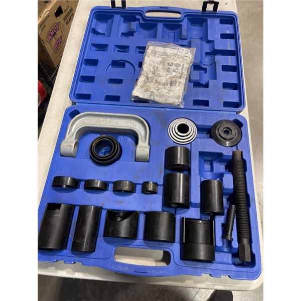 CASED BALL JOINT SERVICE TOOL AND MASTER ADAPTER SET