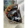 Image 1 : LARGE LOT OF ELECTRIC CORDLESS TOOLS, DRILLS, BATTERIES ETC