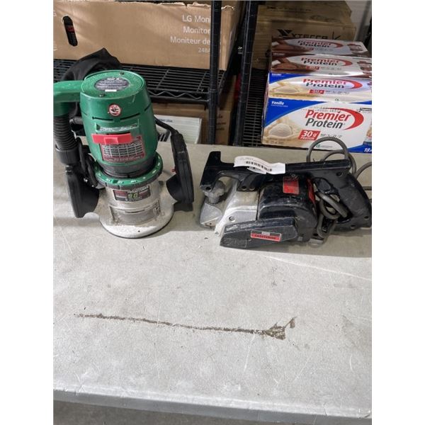 SEARS CRAFTSMAN ROUTER AND PLANER
