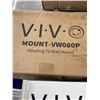Image 4 : VIVO BLACK DUAL MONITOR  SINGLE LAPTOP DESK MOUNT &VIVO ROTATING TV WALL MOUNT AND CORNER DESK  CONN