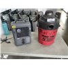 Image 1 : 5 GALLON SHOP VAC AND PRESTIGE ELECTRIC HEATER