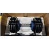Image 3 : AS NEW XTERRA 25LB ADJUSTABLE DUMBELL