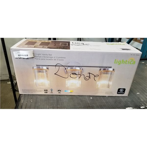 LUCA 3-LIGHT VANITY BAR