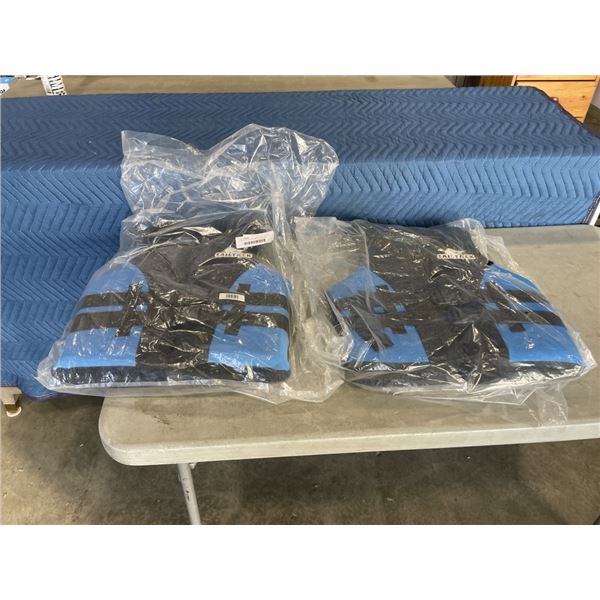 2 AS NEW BLUE LIGE JACKETS SIZE SMALL