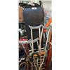 Image 1 : BURTON SNOWBOARD, CANES AND CRUTCHES