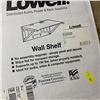 Image 2 : 2 NEW LOWELL WALL SHELVES 18X20 HOLDS UP TO 100 LB  RETAIL $210