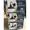 Image 1 : 3 HAMPTON BAY MEDIUM EXTERIOR WALL LAMPS