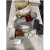 Image 2 : BOX OF ELETRICONICS SPEAKERS BATTERY AND LIGHTS