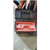 Image 1 : LARGE TOTE OF ASSORTED TOOLS - SOME WORK, MOST FOR PARTS AND TOOL BOX