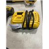 Image 4 : LOT OF DEWALT POWER TOOLS INCLUDING SAW  ZALL DRILL IMPACT DRIVER AND ONE BATTERY