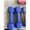 Image 3 : 1LB ANKLE WEIGHTS AND FREE WEIGHTS