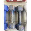 Image 4 : 1LB ANKLE WEIGHTS AND FREE WEIGHTS