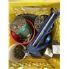 Image 2 : 2 CRATES OF TOOLS AND HRDWARE
