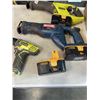 Image 4 : ASSORTED BLACK AND DECKER, RYOBI CORDLESS POWER TOOLS