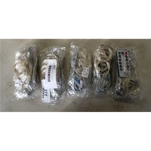 5 NEW SETS OF TWINKLE LIGHTS
