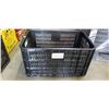 Image 2 : APPROX 35 STACKING STORAGE CRATES, 20X 13 INCH AND 11 INCH TALL