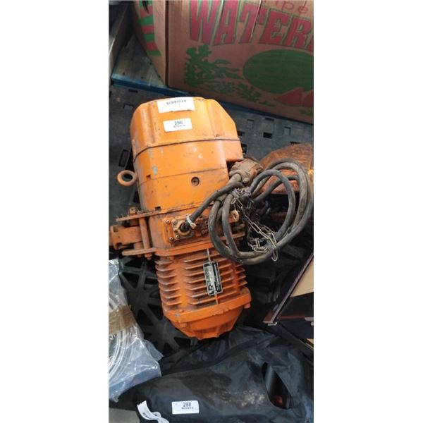 3 TON CHAIN HOIST 3 PHASE,