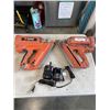 Image 1 : 2 PASLODE CORDLESS NAIL GUNS, ONE BATTERY AND 2 CHARGERS