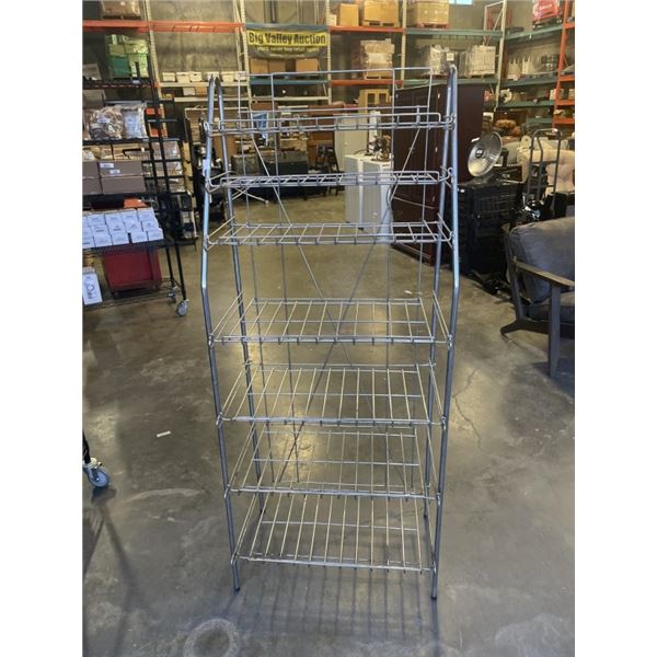 WIRE RETAIL DISPLAY RACK