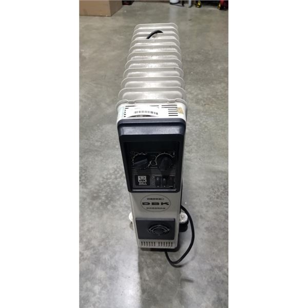 DBK OIL HEATER