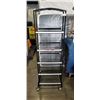Image 1 : ROLLING WIRE RETAIL RACK, 16 X 20 X 62 INCH