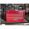 Image 1 : MASTERCRAFT TOOL CHEST WITH KEY, VERY CLEAN GOOD CONDITION