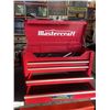 Image 2 : MASTERCRAFT TOOL CHEST WITH KEY, VERY CLEAN GOOD CONDITION