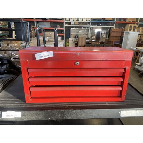 RED METAL TOOL CHEST