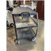 Image 2 : ROLLING SHOP CART WITH POWER STATION, 40 X 30 INCH AND 45 INCH TALL - WORKING