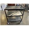 Image 3 : ROLLING SHOP CART WITH POWER STATION, 40 X 30 INCH AND 45 INCH TALL - WORKING