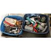 Image 2 : BIN OF ASSORTED SHOP SUPPLY, TOOLS ETC