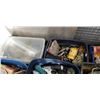 Image 3 : BIN OF ASSORTED SHOP SUPPLY, TOOLS ETC