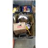 Image 4 : BIN OF ASSORTED SHOP SUPPLY, TOOLS ETC