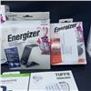 Image 2 : ENERGIZER WIRELESS CHARGER WITH ENERGIZER POWER BANK AND IPHONE CASES RETAIL $150