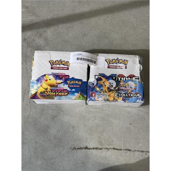 2 POKEMON CARD PACKS, UNAUTHENTIC
