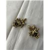 Image 3 : 3 PAIRS OF VINTAGE CLIP ON EARRINGS, 2 PAIRS MARKED